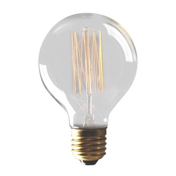 Ampoule Décorative Sphérique Incandescente E27 40w