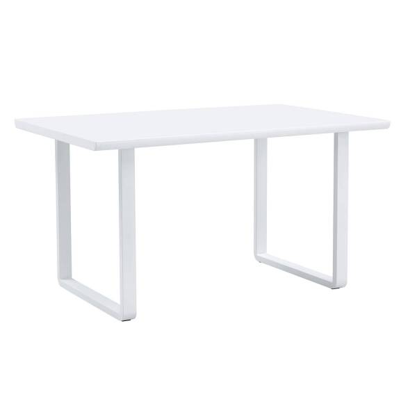 TABLE À MANGER ROSS BLANC - Tables Rectangulaires 